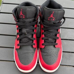 Jordan Kids Sneakers - Black and Red